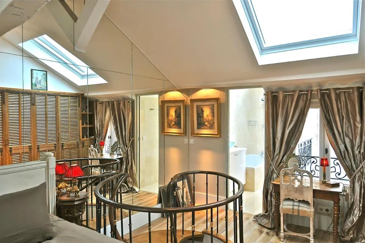 A Balcony On Notre Dame Apartment Paris